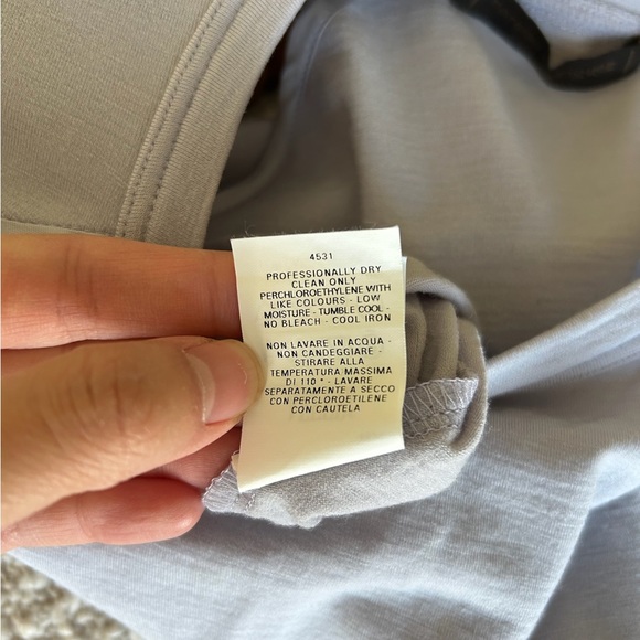 Narciso Rodriguez light purple top - Picture 9 of 9